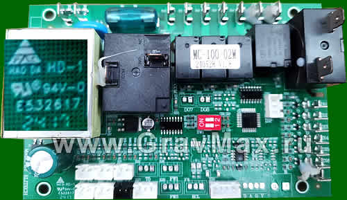 MC-100-02M V1.8 Elitech Контроллер плата чиллера Hanli Ремонт чиллеров