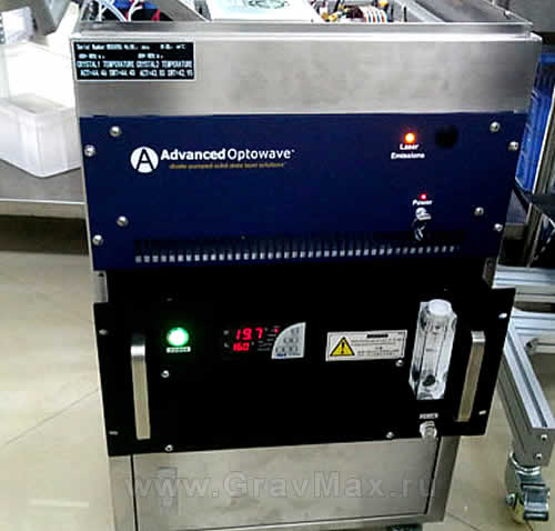 Чиллер S&A RM-300 UV для УФ лазерного станка маркировки и установки в стойку 4U