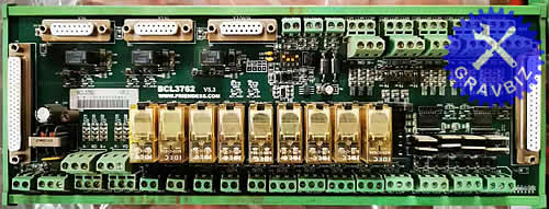BCL3762V5.3 Плата I/O ввода/вывода станка лазерной резки с сиcтемой управления FSCUT2000 ремонт лазера