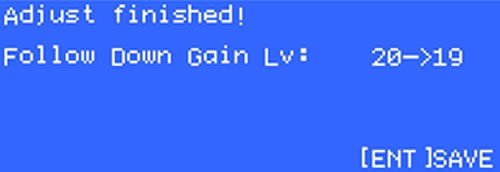 Bochu BCS100 Емкостный контроллер высоты Инструкция 4.3 Автонастройка