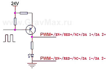 V11 Инструкция 2.11 Разъем управления лазерным источником