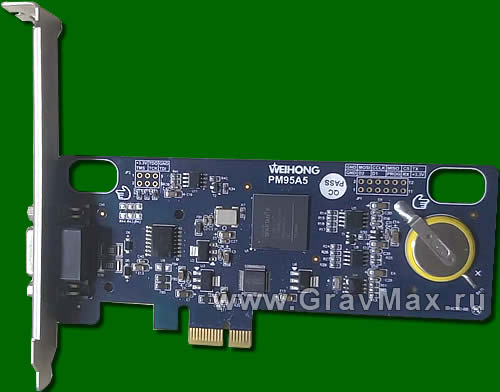 Weihong PM95A5 контроллер 4х осевого станка с ЧПУ NCStudio 