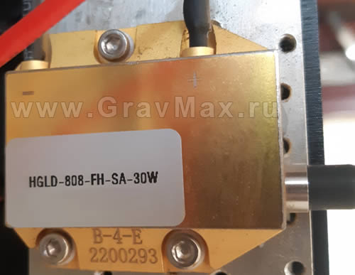 HGLD-808-FH-SA-30W Диод лазерный 808нм 30Вт для ремонта лазеров