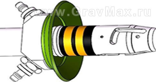 Raytools BT240S Инструкция 4.4 Подключение оптического разъема QBH.