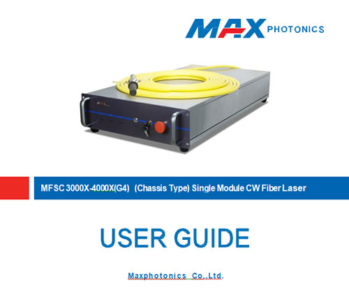MAX MFSC 3000X-4000X(G4) Инструкция Содержание