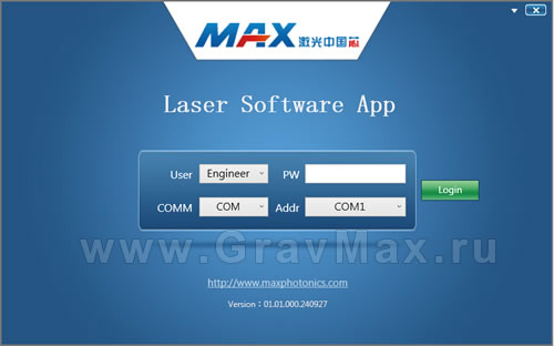 LaserApplication_SC Программа диагностики и управления лазерными источниками Maxphotonics PC_SC_V01.01.000.240927