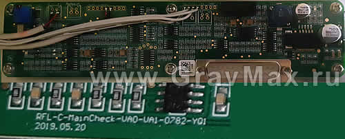 RFL-C-MainCheck-VA0-VA1-0782-YQ1 плата лазерного источника Raycus ремонт лазера
