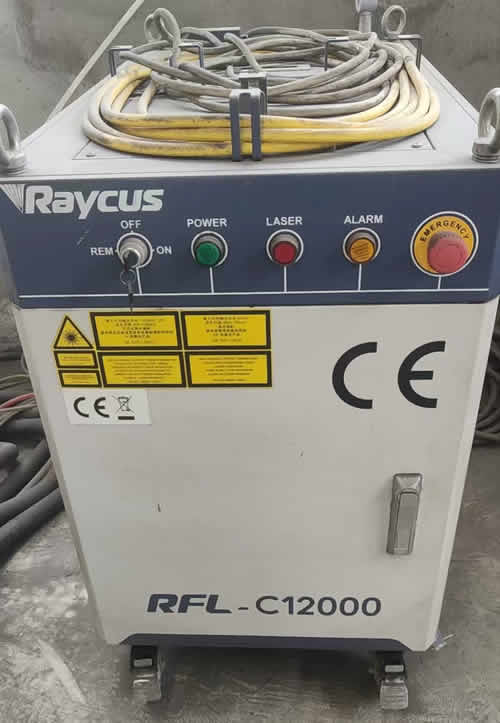 Raycus RFL-C12000 Ошибка DCDC5 и ошибка рассеянного света 4ого блока