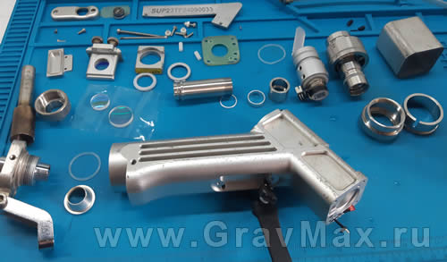 SUP23T Пистолет Инструкция 3. Разборка и техническое обслуживание пистолета лазерной сварки SUP23T