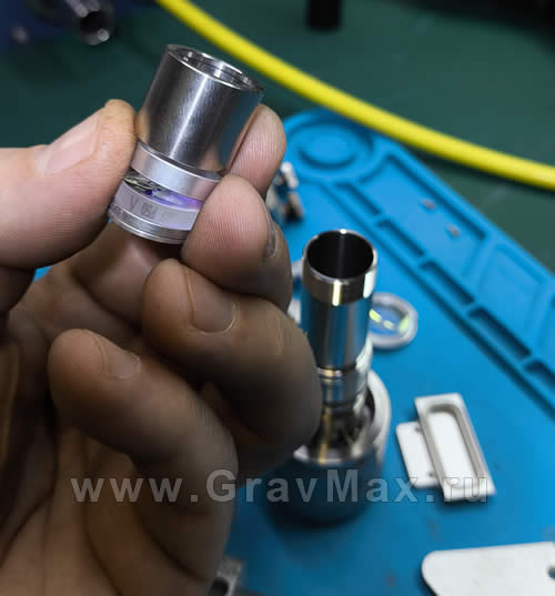 SUP23T Пистолет Инструкция 3. Разборка и техническое обслуживание пистолета лазерной сварки SUP23T