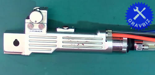 Разборка пистолета станка лазерной чистки Одно зеркальный пистолет лазерной очистки SUP21C2200172
