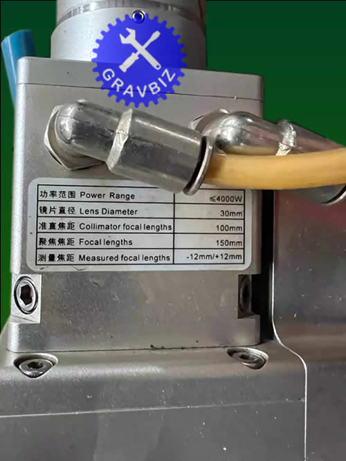Головка станка лазерной резки Weihong Smart Laser Cutter SL-030A 4000Вт ремонт лазера