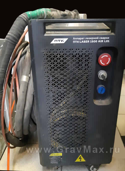 Ремонт аппарата лазерной сварки ПТК LASER 1500AIR L01 с воздушным охлаждением.&nbsp;