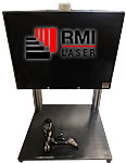 Лазерный гравер Сделано в США 30Вт RMI Laser Стойка Гальваносканатор Резонатор