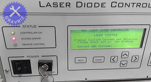 Лазерный гравер Контроллер лазерного диода Сделано в США Laser Diode Controller RMI Laser Division 