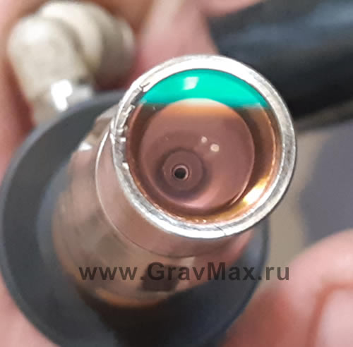 Полировка кристалла QBH оптического разъема. Ремонт и проверка Raycus RFL-C3000S