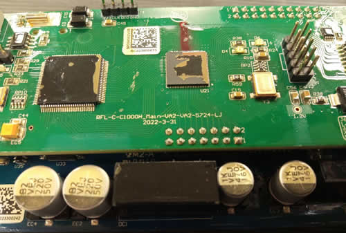 Raycus RFL-C1500H после протечки Ошибка ACDC Нет лазерной указки