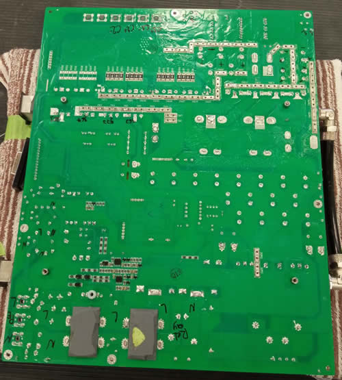 Raycus RFL-C1500H после протечки Ошибка ACDC Нет лазерной указки