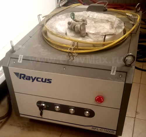 Raycus RFL-C1500S лазерный источник станка лазерной сварки ремонт лазера обрыв волокна