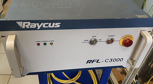Диагностика ремонт лазера лазерный источник Raycus RFL-C3000S станка лазерной резки