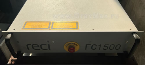 Лазер Reci FC1500 указка не горит, мощность упала Ошибка "Integrating sphereExtremum fault"