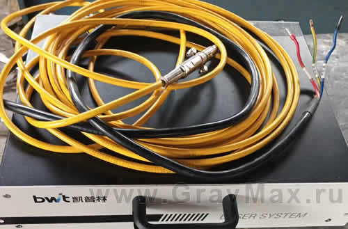 Ремонт лазерного источника BWT BFL-CW1500 аппарата лазерной сварки Замена лазерного диода Замена QBH кабеля