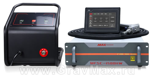 1.1 MAX MFSC-1500HW комплект лазерной сварки Maxphotonics